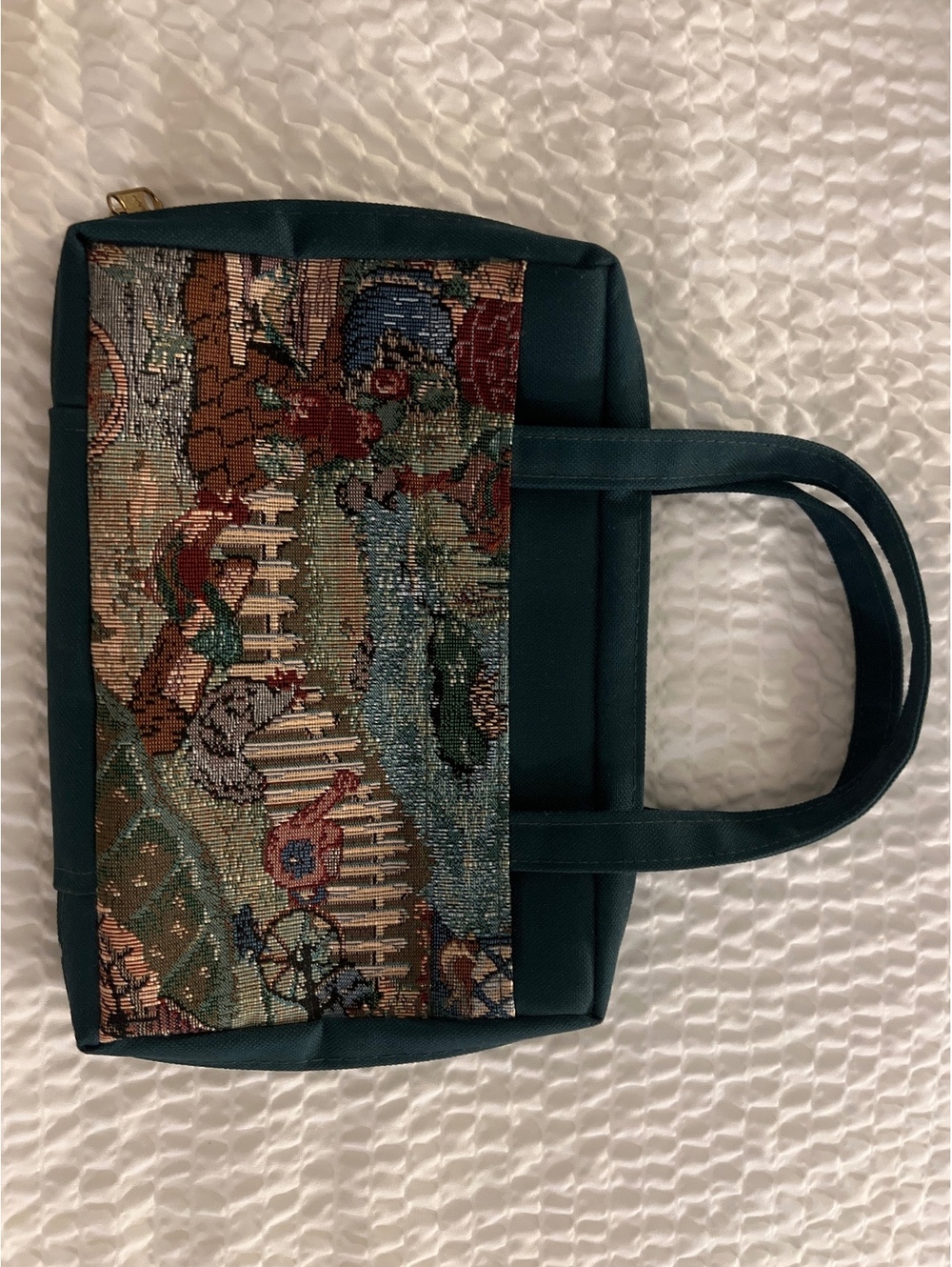 Vintage Covers bible Bag with Tapestry Front Panel
